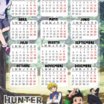 2024 Anime Calendar