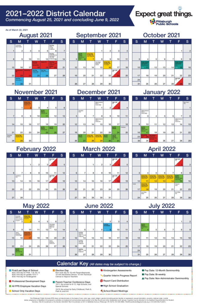 Pitt 2024 Academic Calendar