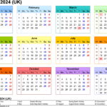 2024 Desktop Calendar