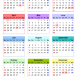 Season Calendar 2024