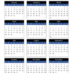 Large Printable Calendar 2024