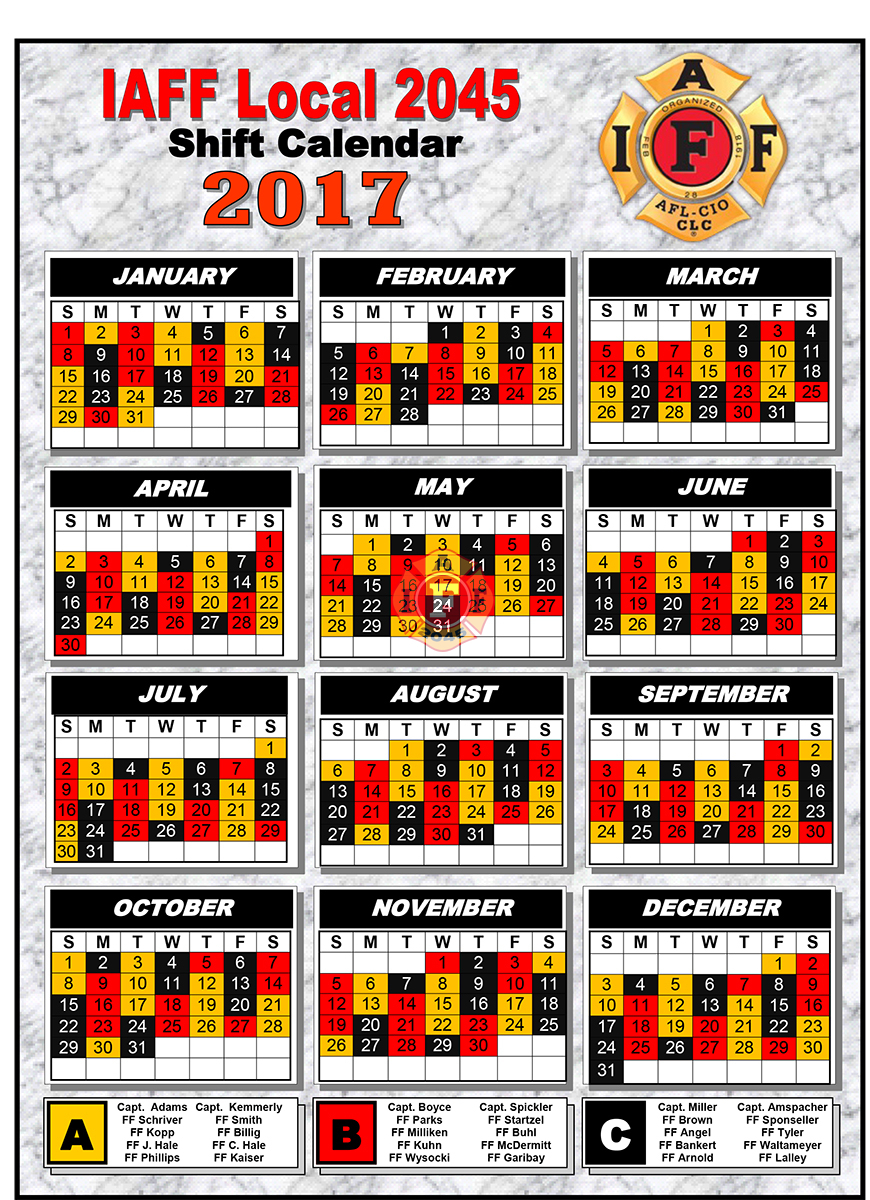 Printable Firefighter Shift Calendar 2022 Printable Blank World 2024