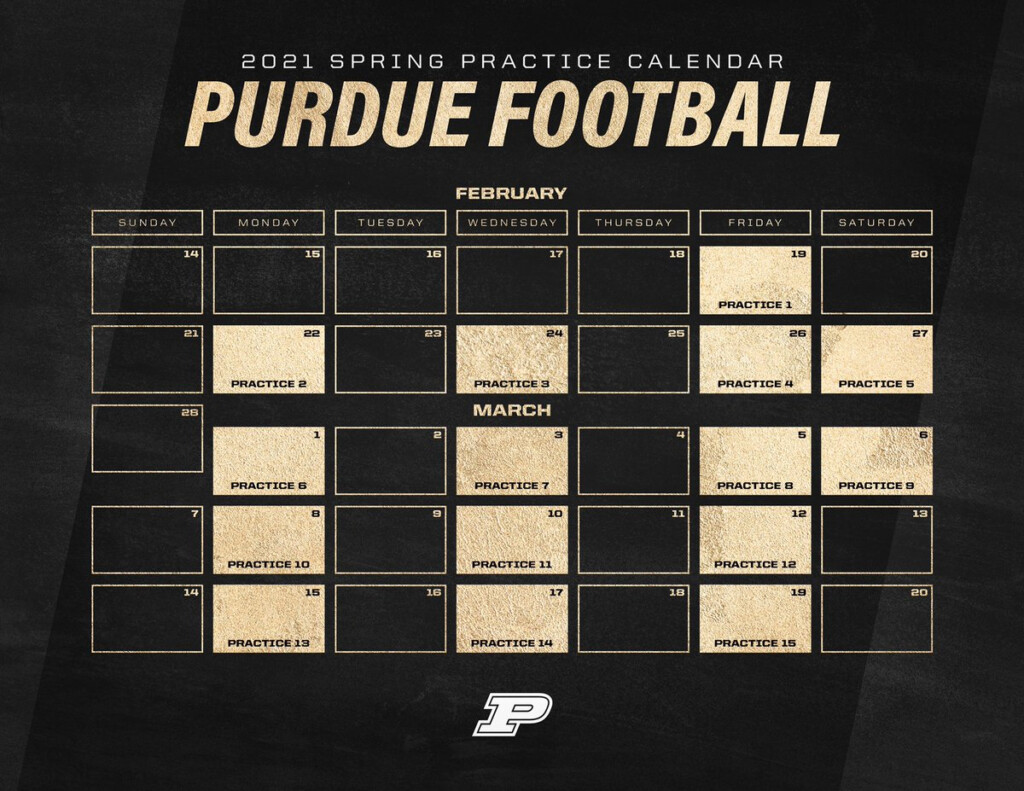 Purdue 2021 To 2024 Calendar