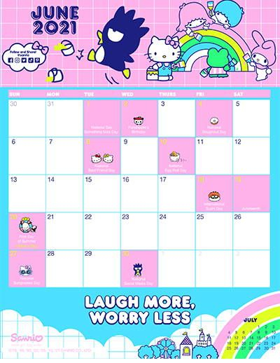 Sanrio Calendar 2024