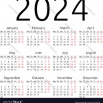 Calendar Weeks 2024