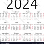 Small 2024 Calendar