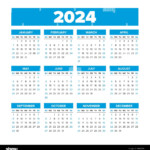 Weeks Calendar 2024