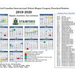 Stanford Academic Calendar 2024-25