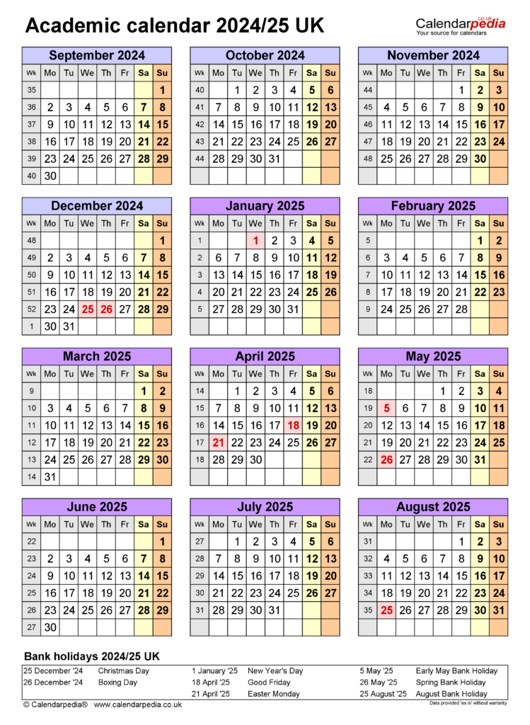 Academic Calendar Spring 2024