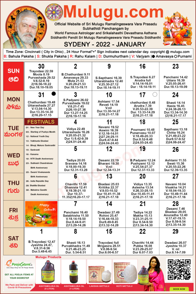 Telugu Calendar May 2024