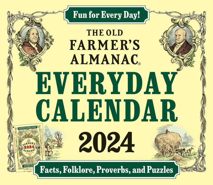 2024 Farmers Almanac Calendar 2024 Calendar Printable