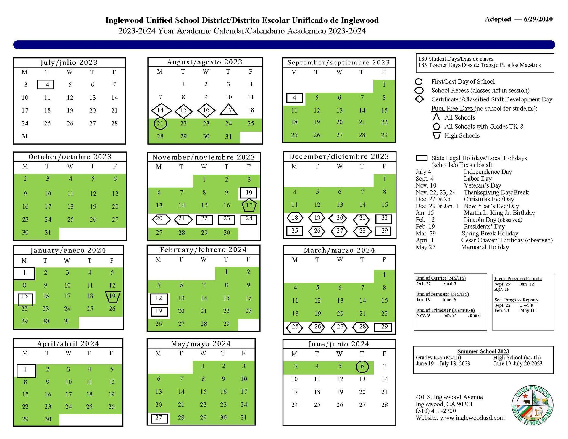 Academic Calendar Spring 2024 2024 Calendar Printable