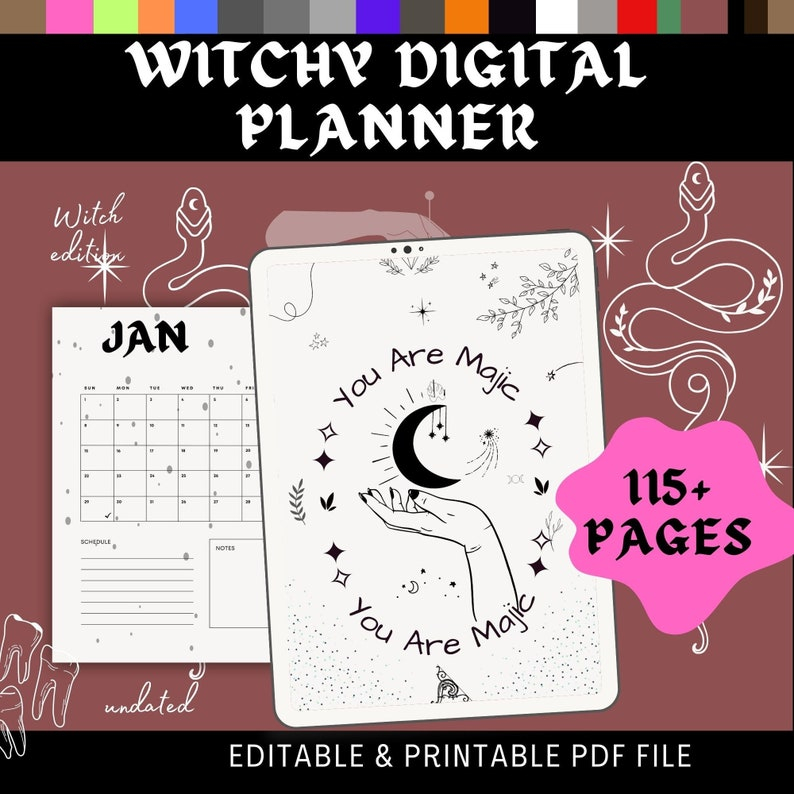 Witchy Calendar 2024
