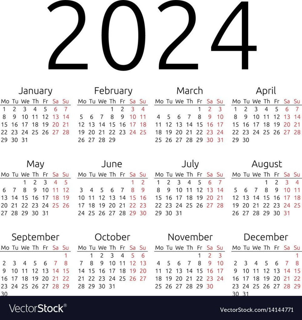 2024 Calendar For Sale